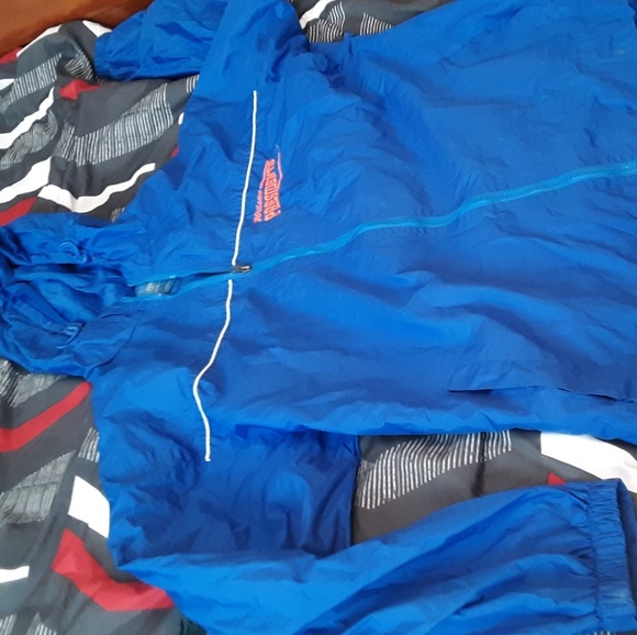 Blue Nylon Jacket - Picture 1 of 6